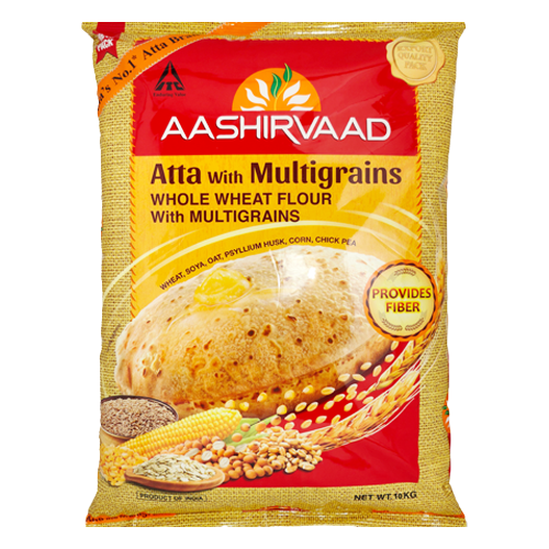 Aashirvaad Multigrain Atta (10kg) - Sale Item [BBD: 26 April 2024]