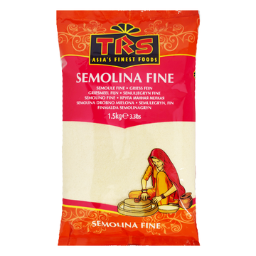 TRS Semolina Fine (Suji) (1.5kg) - Damaged Packaging