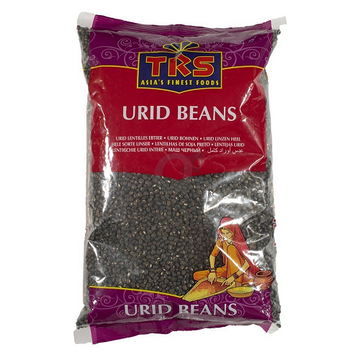 TRS Urad Dal Whole / Urid Beans - With Skin (2kg) - Damaged Packaging
