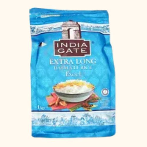 India Gate Extra Long Basmati Rice - Excel (1kg)