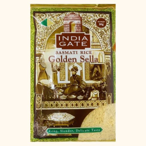 India Gate Golden Sella Basmati Rice (1kg)