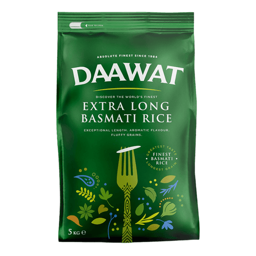 Daawat Extra Long Basmati Rice (5kg)