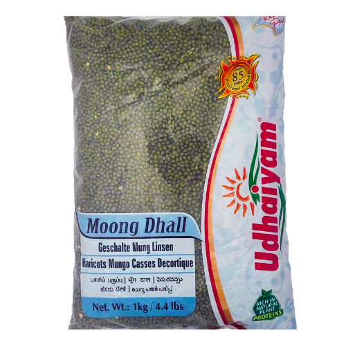 Udhaiyam Moong Dal Whole / Mung Beans With Skin (1kg)