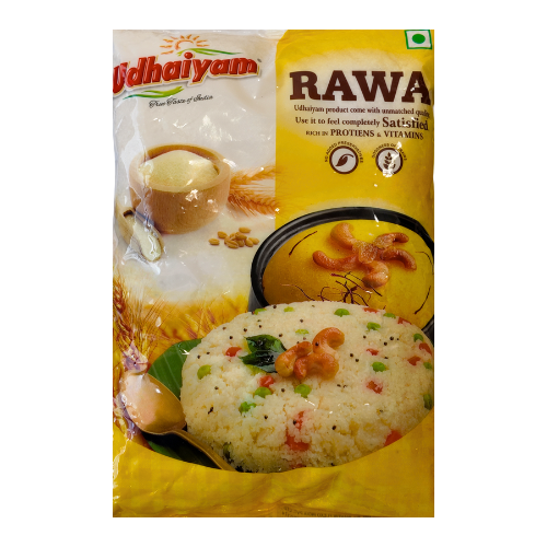 Udhaiyam Roasted Rava / Suji (1kg)