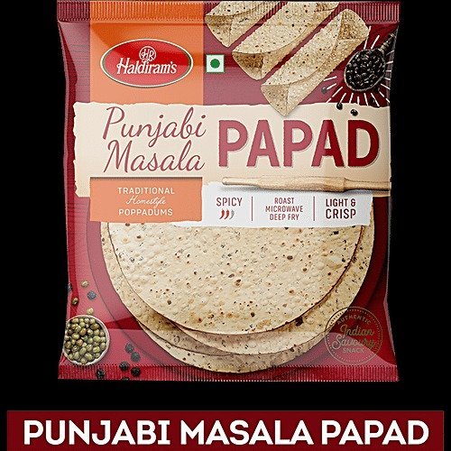 HALDIRAM'S Punjabi Papad 200g EX