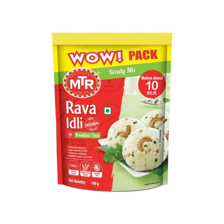 Mtr Ragi Rava Idli MTR Rava Idli Mix 500g – Masala Supermarket