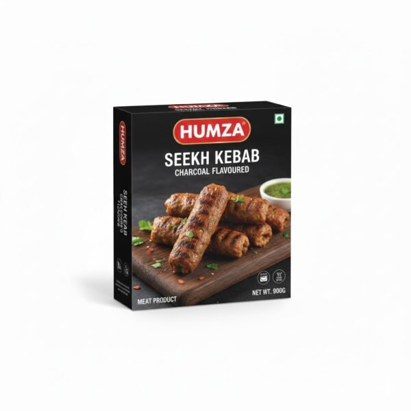 HUMZA SEEKH KEBAB MEAT CHARCOAL 900G