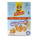 MARIO RUSK MILK 600G