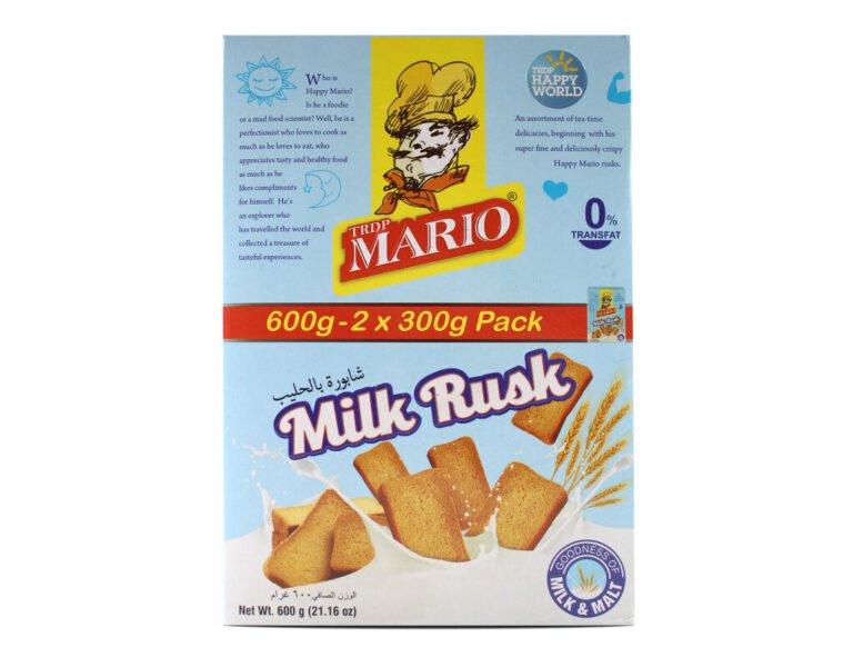 My Mario Rusk MARIO RUSK MILK 600G – Masala Supermarket