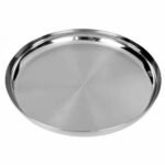 STEEL RICE PLATE (PLAIN THALI)