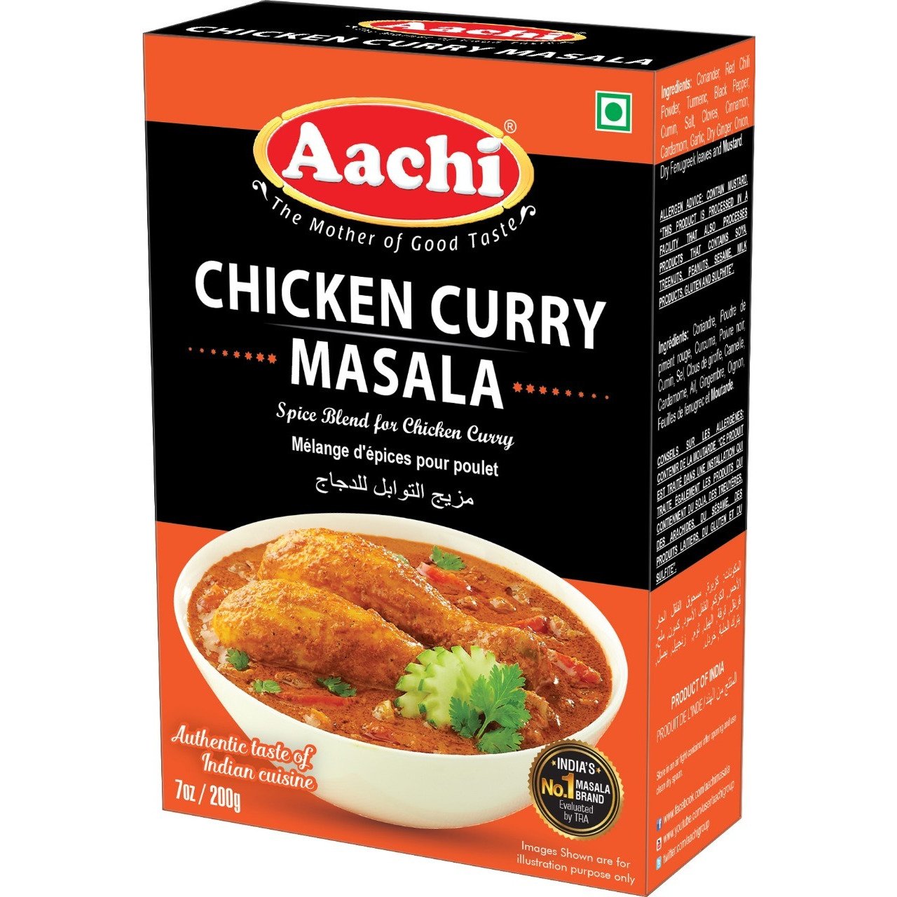 AACHI CHICKEN CURRY MASALA 100G