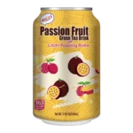 PASSION FRUIT GREEN TEA LITCHI BOBA 340ML