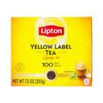 LIPTON YELLOW LABEL 100 TEA BAGS