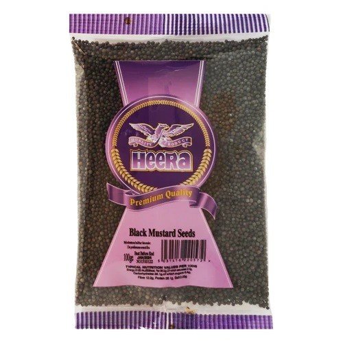 HEERA BLACK MUSTARD SEEDS 100G