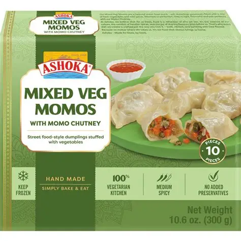 Momo Vegetables 10 PCS 300 G (ASHOKA)