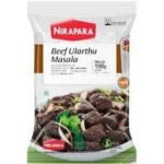 NIRAPARA BEEF ULARTHU MASALA 100G
