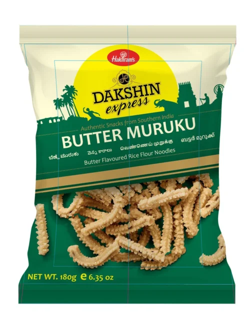 HALDIRAM'S DAKSHIN BUTTER MURUKKU 180G