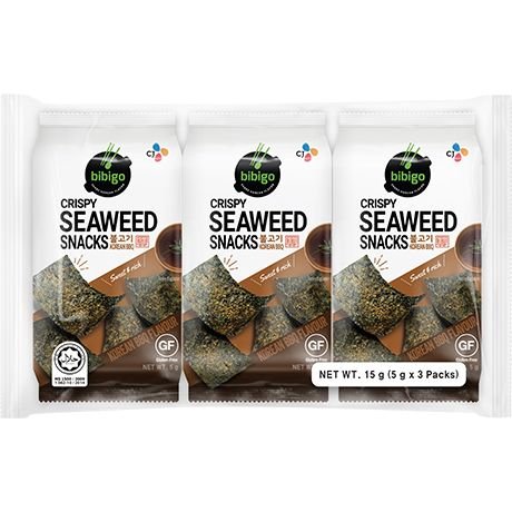 BIBIGO SEAWEED CRISPY BBQ 5G