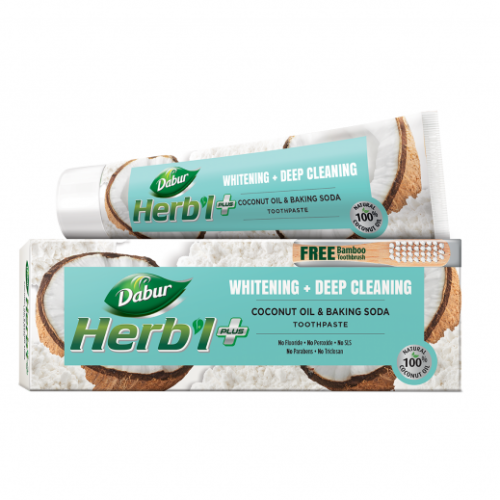 DABUR COCONUT+BAKING SODA TOOTHPASTE 100G