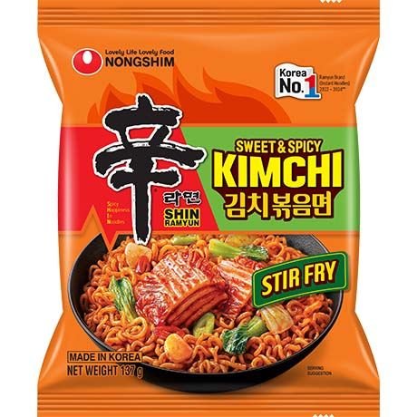 NONGSHIM RAMYUN KIMCHI STIR FRIED 137G