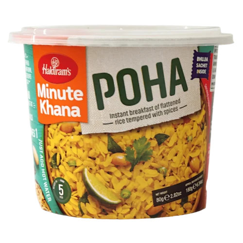 HALDIRAM RTE POHA CUP 80G